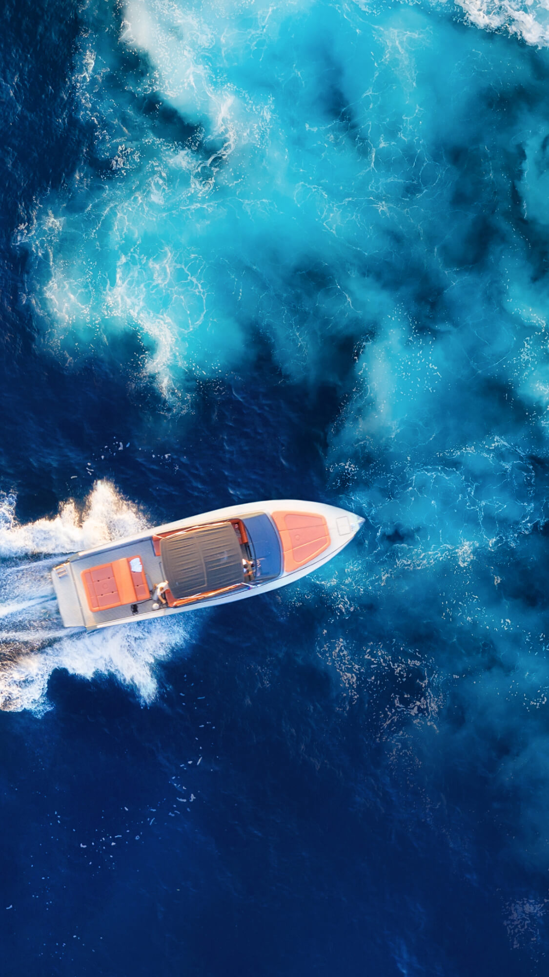 Yacht on sea