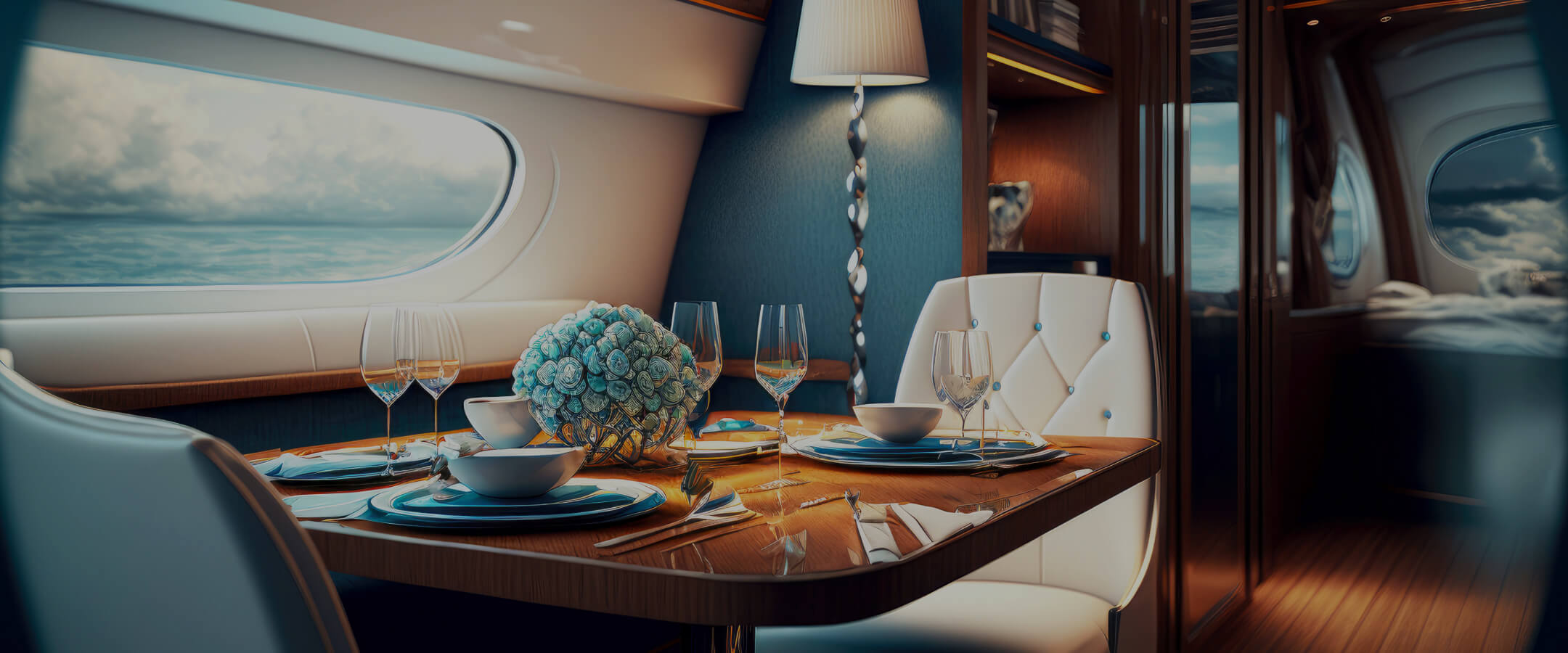 Yacht cabin